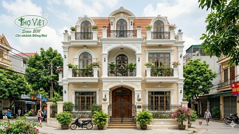 50+ mẫu nhà phố tân cổ điển 3 tầng thịnh hành hiện nay 6 mẫu nhà phố tân cổ điển 3 tầng đẹp