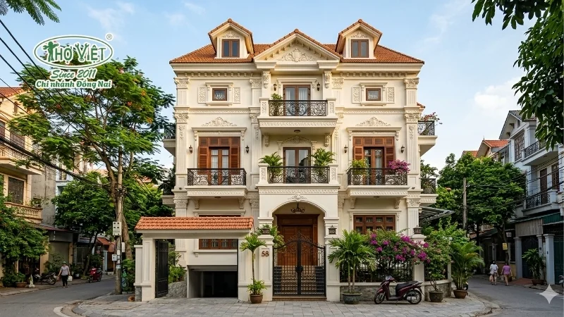 50+ mẫu nhà phố tân cổ điển 3 tầng thịnh hành hiện nay 8 mẫu nhà phố tân cổ điển 3 tầng đẹp