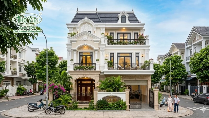 50+ mẫu nhà phố tân cổ điển 3 tầng thịnh hành hiện nay 10 mẫu nhà phố tân cổ điển 3 tầng đẹp