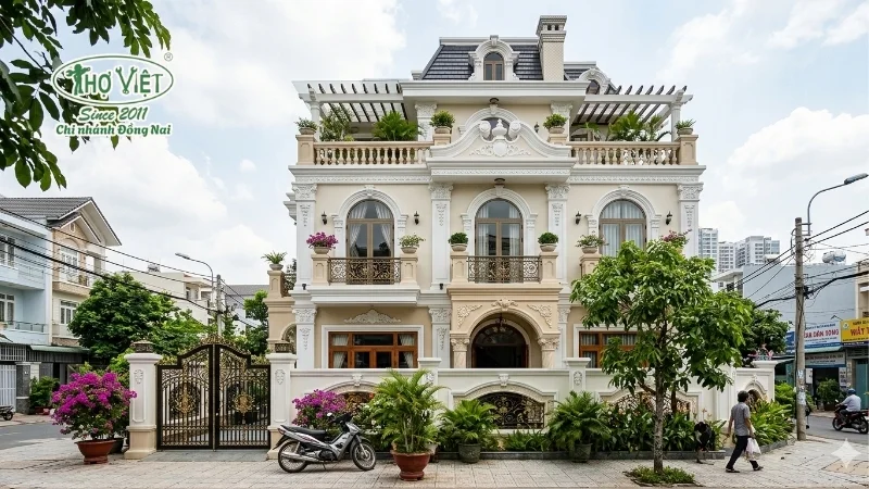 50+ mẫu nhà phố tân cổ điển 3 tầng thịnh hành hiện nay 11 mẫu nhà phố tân cổ điển 3 tầng đẹp