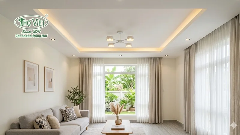 50+ mẫu trần thạch cao phòng khách nhà cấp 4 14 mẫu trần thạch cao phòng khách nhà cấp 4