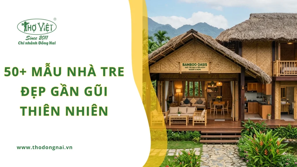 50+ mẫu nhà tre đẹp gần gũi thiên nhiên 1 50+ mẫu nhà tre đẹp gần gũi thiên nhiên