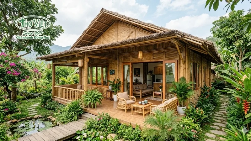 50+ mẫu nhà tre đẹp gần gũi thiên nhiên 13 mẫu nhà tre đẹp và mộc mạc