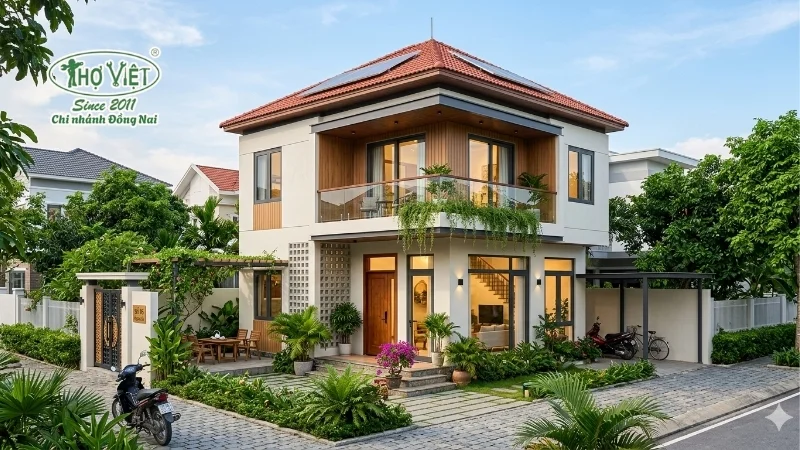 50+ mẫu nhà vuông 2 tầng 80m2 đẹp, xu hướng 6 mẫu nhà vuông 2 tầng 80m2 đẹp được yêu thích