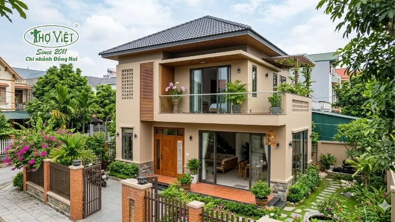 50+ mẫu nhà vuông 2 tầng 80m2 đẹp, xu hướng 7 mẫu nhà vuông 2 tầng 80m2 đẹp được yêu thích
