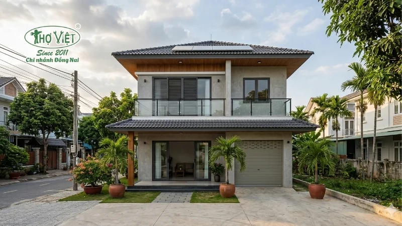 50+ mẫu nhà vuông 2 tầng 80m2 đẹp, xu hướng 8 mẫu nhà vuông 2 tầng 80m2 đẹp được yêu thích