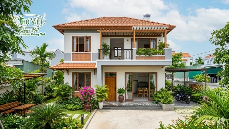 50+ mẫu nhà vuông 2 tầng 80m2 đẹp, xu hướng 11 mẫu nhà vuông 2 tầng 80m2 đẹp được yêu thích