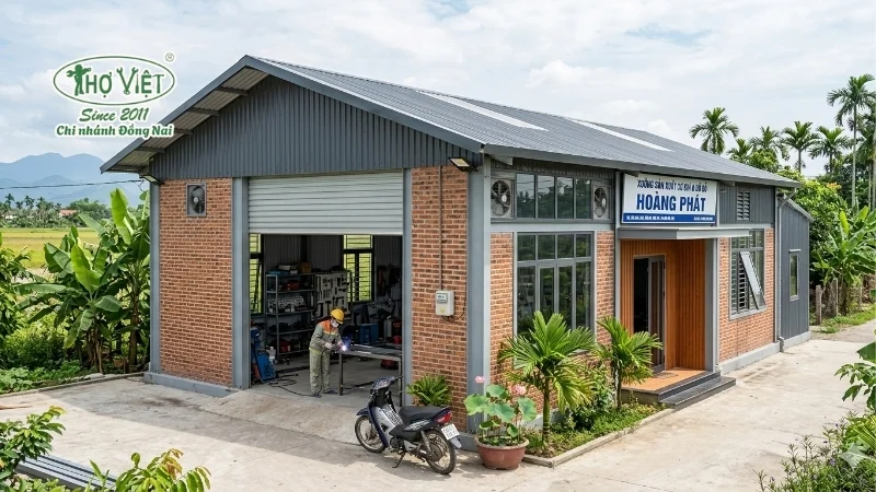 50+ mẫu nhà xưởng nhỏ đẹp ấn tượng nhất hiện nay 5 mẫu nhà xưởng nhỏ đẹp đa dạng phong cách