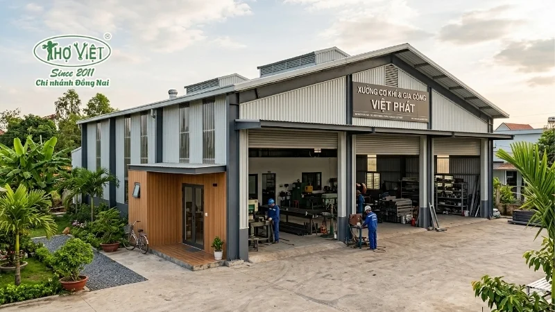 50+ mẫu nhà xưởng nhỏ đẹp ấn tượng nhất hiện nay 7 mẫu nhà xưởng nhỏ đẹp đa dạng phong cách
