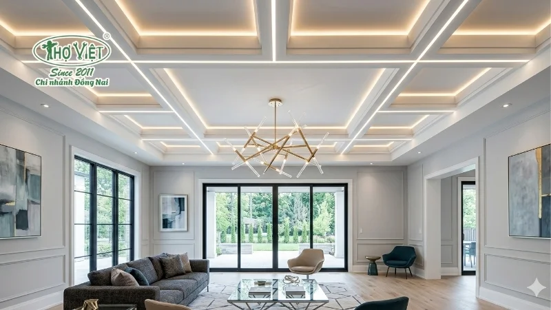 50+ mẫu phào chỉ trần nhà đẹp & sang trọng nhất hiện nay 6 mẫu phào chỉ trần nhà thông dụng