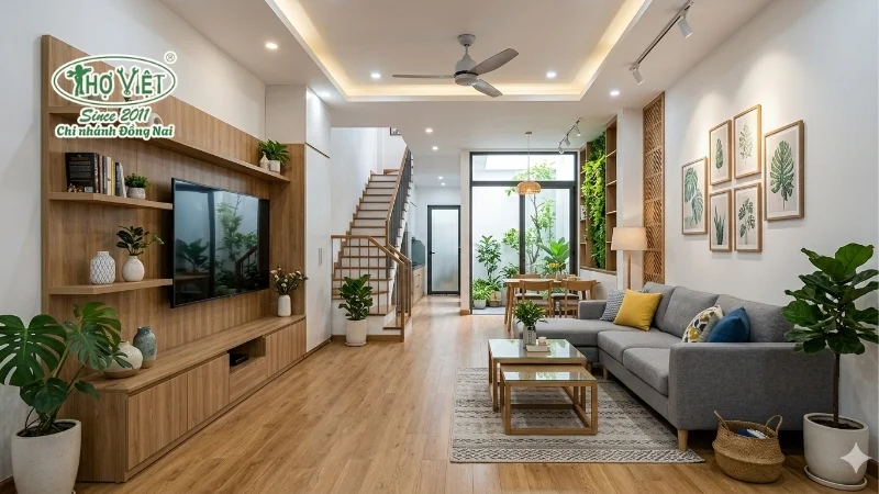 50+ mẫu phòng khách nhà ống đẹp 4m thoáng mát 15 mẫu phòng khách nhà ống đẹp 4m đẹp