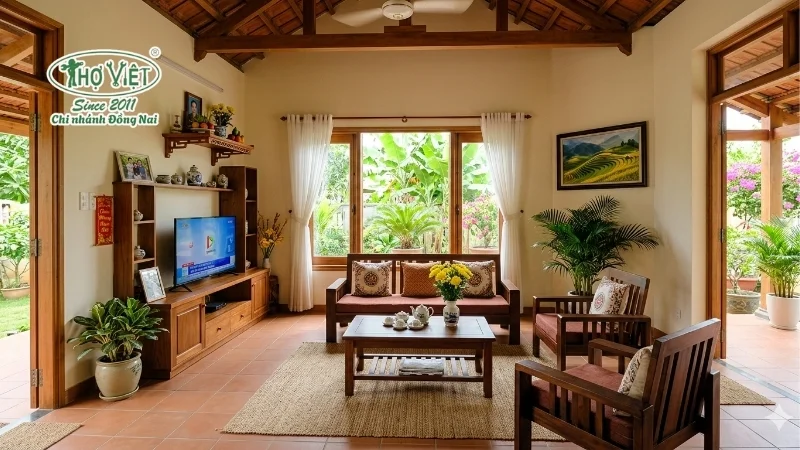 50+ mẫu phòng khách nhà cấp 4 đẹp thoáng đãng 4 mẫu phòng khách nhà cấp 4 đẹp dễ thi công