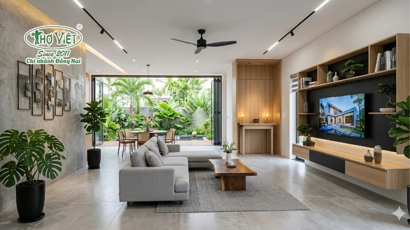 50+ mẫu phòng khách nhà cấp 4 đẹp thoáng đãng 10 mẫu phòng khách nhà cấp 4 đẹp dễ thi công