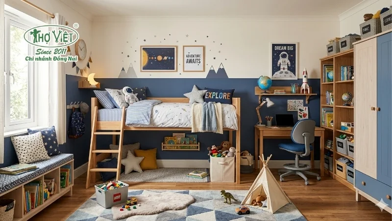 50+ mẫu phòng ngủ bé trai ấn tượng, đầy cá tính 8 mẫu phòng ngủ bé trai đẹp và tiện nghi