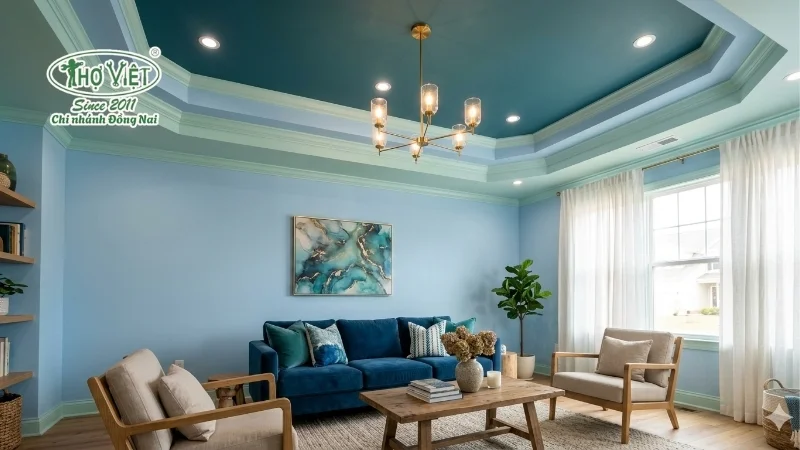 50+ mẫu sơn trần nhà đẹp và ấn tượng 15 mẫu sơn trần nhà đẹp theo từng không gian