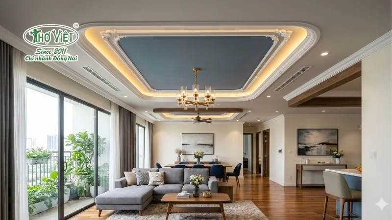 50+ mẫu sơn trần nhà đẹp và ấn tượng 6 mẫu sơn trần nhà đẹp theo từng không gian