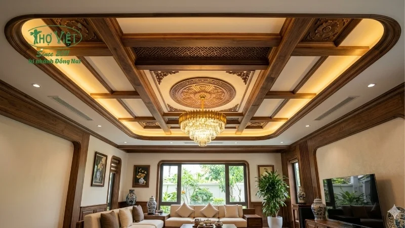 mẫu trần nhà đẹp xu hướng