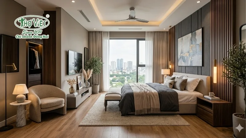 50+ mẫu phòng ngủ master hiện đại tiện nghi 3 Nguyên tắc bố trí nội thất phòng ngủ master hiện đại