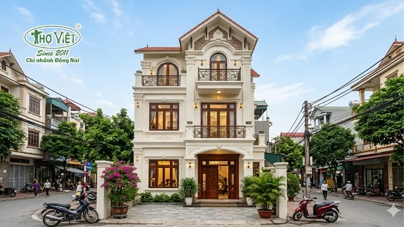 50+ mẫu nhà phố tân cổ điển 3 tầng thịnh hành hiện nay 3 Nguyên tắc thiết kế nhà phố tân cổ điển 3 tầng chuẩn