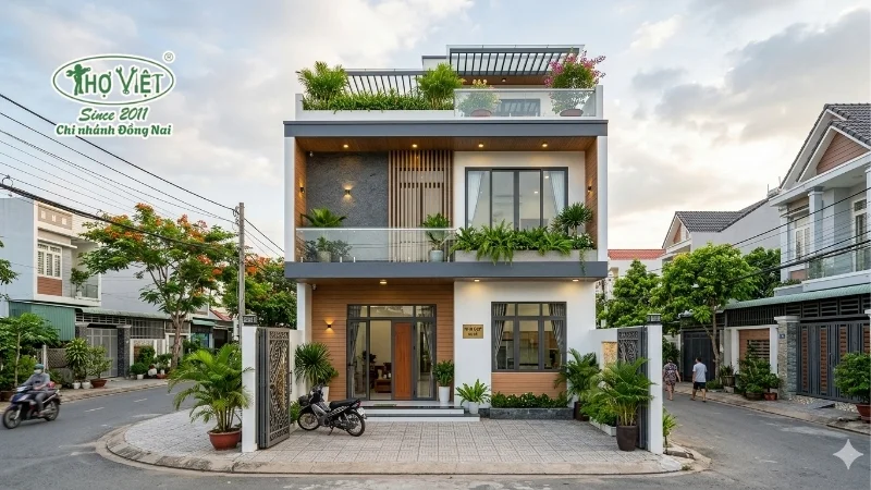 mẫu nhà 1 trệt 1 lầu 5x15 được nhiều người lựa chọn