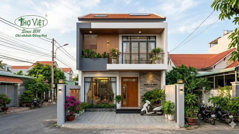 mẫu nhà 1 trệt 1 lầu 5x15 được nhiều người lựa chọn