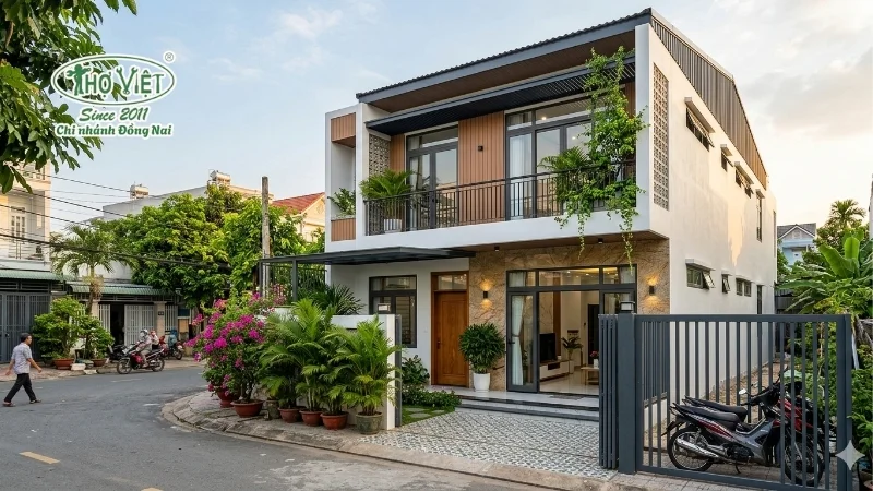 mẫu nhà 1 trệt 1 lầu 5x15 được nhiều người lựa chọn