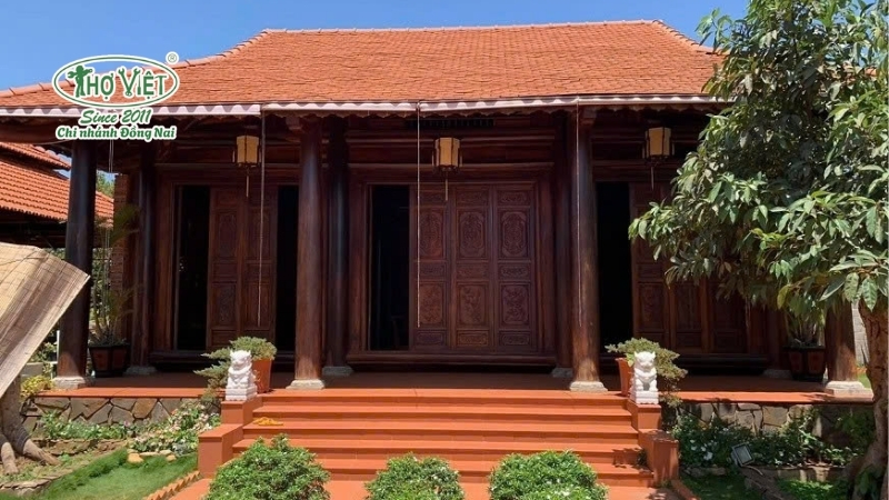 mẫu nhà 3 gian mái ngói thịnh hành
