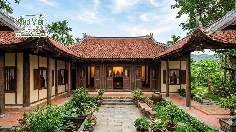 mẫu nhà 5 gian 4 phòng ngủ đẹp ấn tượng
