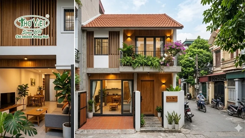 mẫu nhà 60m2 đẹp được ưa chuộng