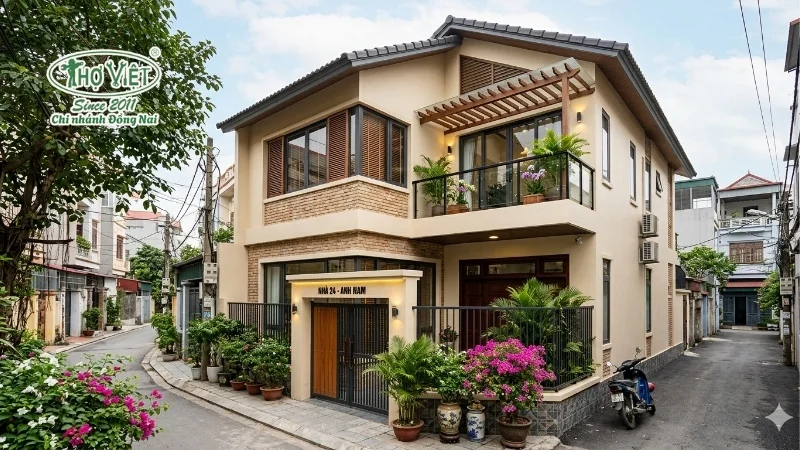 mẫu nhà 60m2 đẹp được ưa chuộng