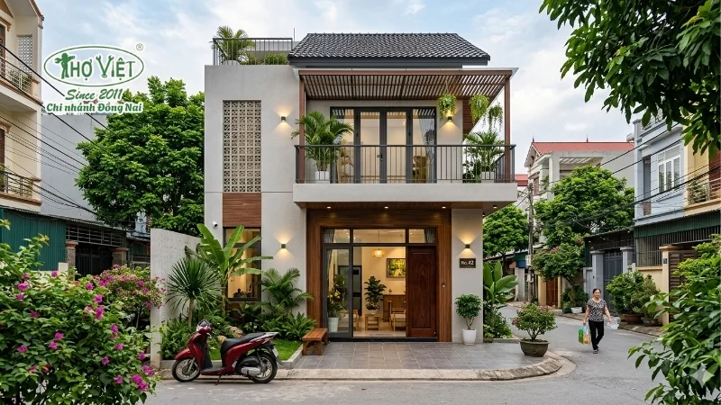 mẫu nhà 60m2 đẹp được ưa chuộng