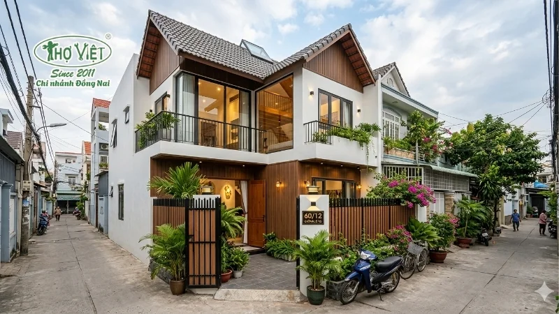 mẫu nhà 60m2 đẹp được ưa chuộng