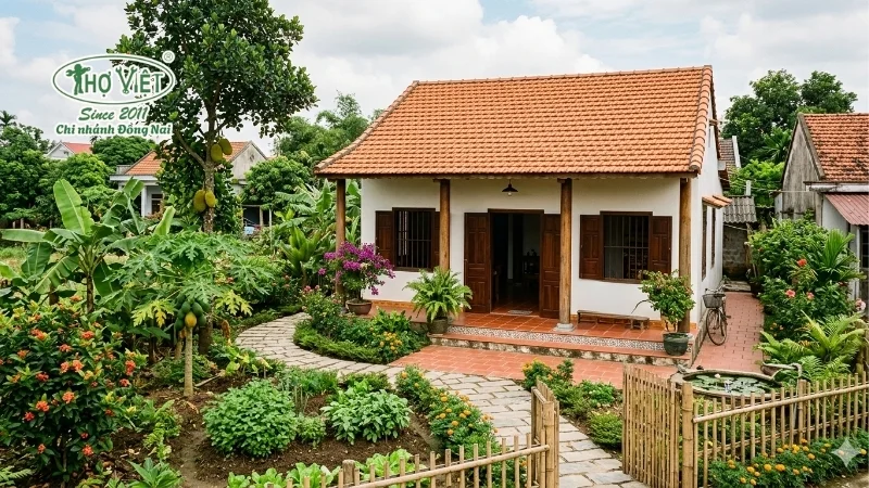 Nhà 60m2 cấp 4 sân vườn