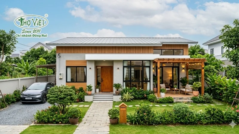 mẫu nhà 80m2 sang trọng và tinh tế