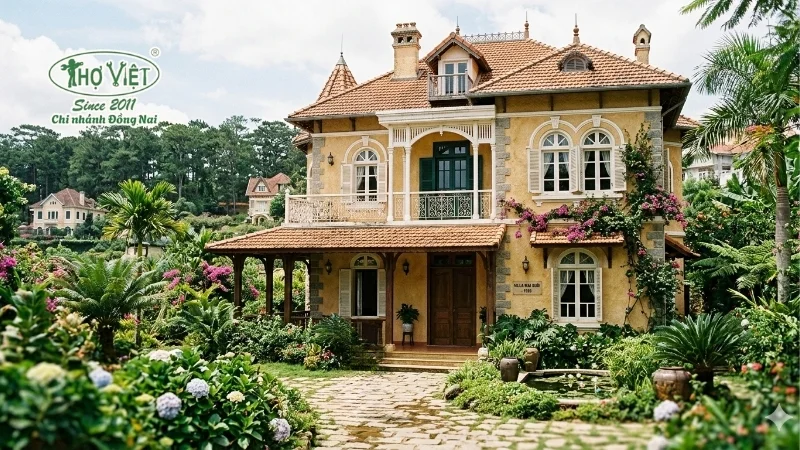 Nhà Châu Âu phong cách cổ điển