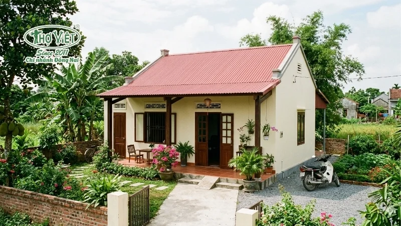 50+ mẫu nhà mái tôn đơn giản tiện nghi, xu hướng 4 Nhà mái tôn cấp 4
