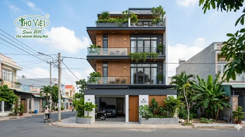 mẫu nhà phố 4 tầng được ưa chuộng