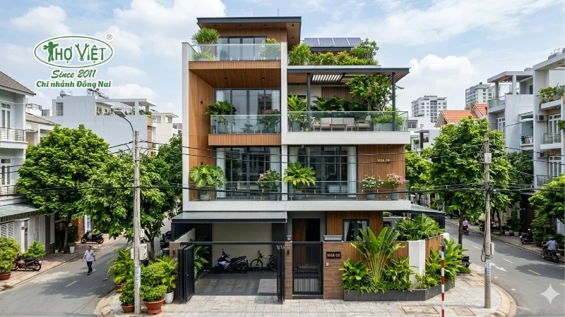 mẫu nhà phố 4 tầng được ưa chuộng