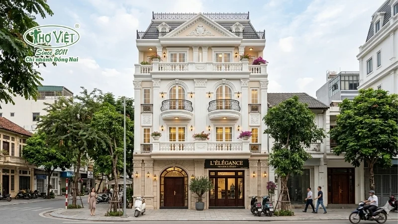 50+ mẫu nhà phố tân cổ điển 4 tầng đẹp cuốn hút 2 Nhà phố tân cổ điển 4 tầng là gì?