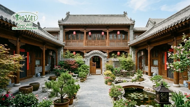 50+ mẫu nhà tứ hợp viện ấn tượng xu hướng 2 Nhà tứ hợp viện là gì?