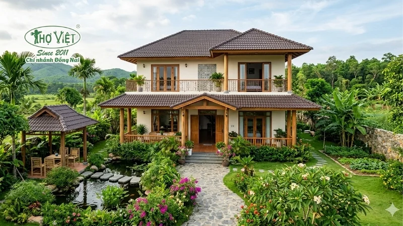 50+ mẫu nhà vườn 2 tầng đẹp thoáng mát 6 mẫu nhà vườn 2 tầng đẹp theo phong cách