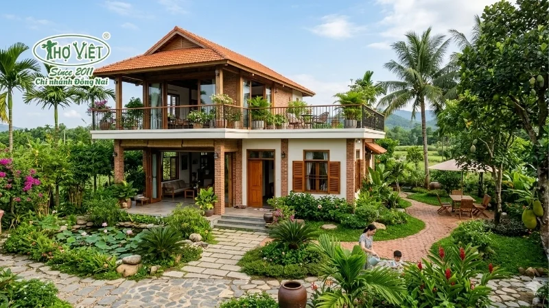 50+ mẫu nhà vườn 2 tầng đẹp thoáng mát 9 mẫu nhà vườn 2 tầng đẹp theo phong cách