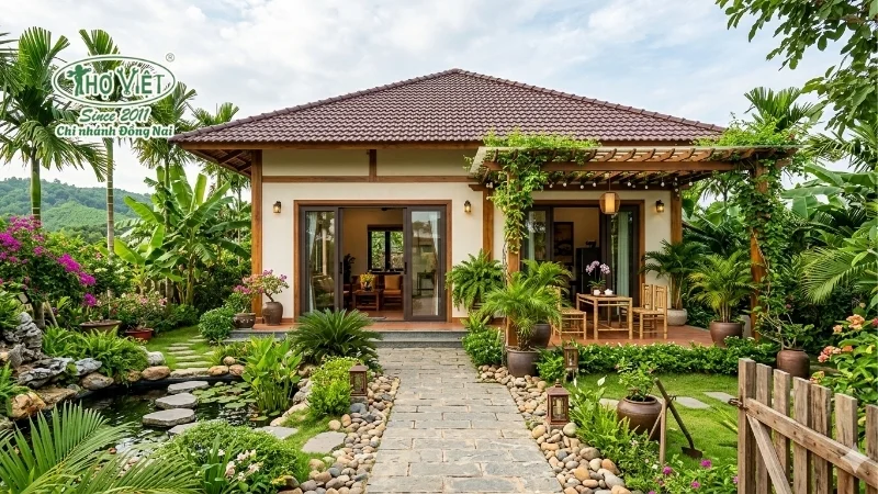 101+ mẫu nhà vườn cấp 4 đẹp tiện nghi 8 mẫu nhà vườn cấp 4 được ưa chuộng