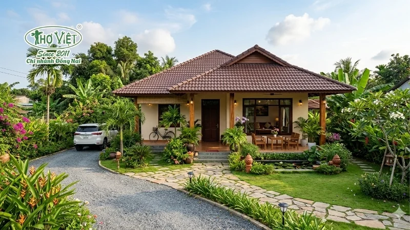 101+ mẫu nhà vườn cấp 4 đẹp tiện nghi 13 mẫu nhà vườn cấp 4 được ưa chuộng