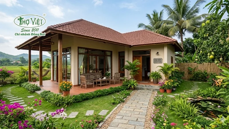 101+ mẫu nhà vườn cấp 4 đẹp tiện nghi 5 mẫu nhà vườn cấp 4 được ưa chuộng