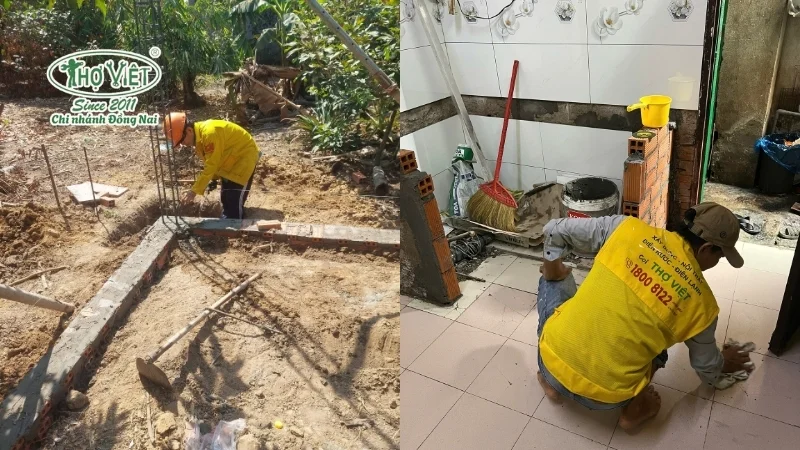 Quy trình sửa nhà tại Trung Dũng - Thợ Đồng Nai