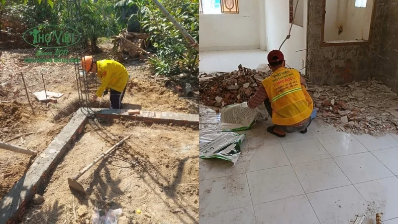 Quy trình sửa nhà tại Bình An - Thợ Đồng Nai