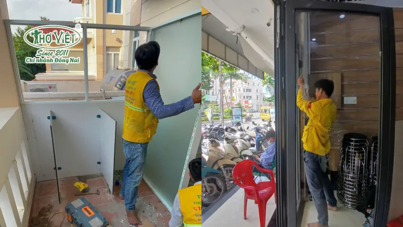Sửa chữa cửa nhôm kính