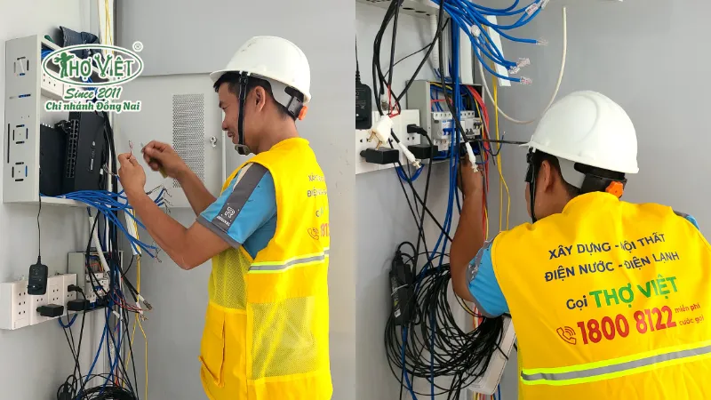 Quy trình sửa điện - Thợ Đồng Nai