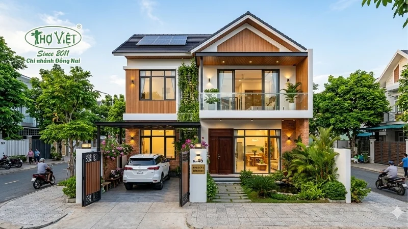 Ưu điểm nổi bật của nhà 2 tầng mặt tiền 7m